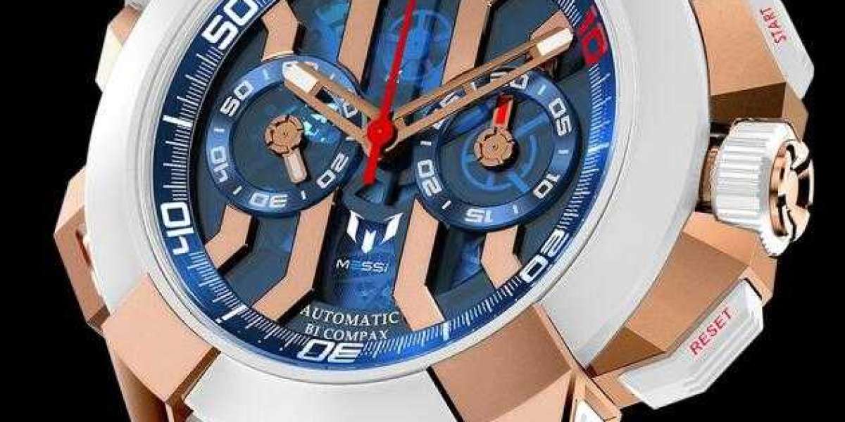 Jacob & Co. EPIC X CHRONO MESSI WHITE GOLD, TITANIUM AND BAGUETTE Watch Replica