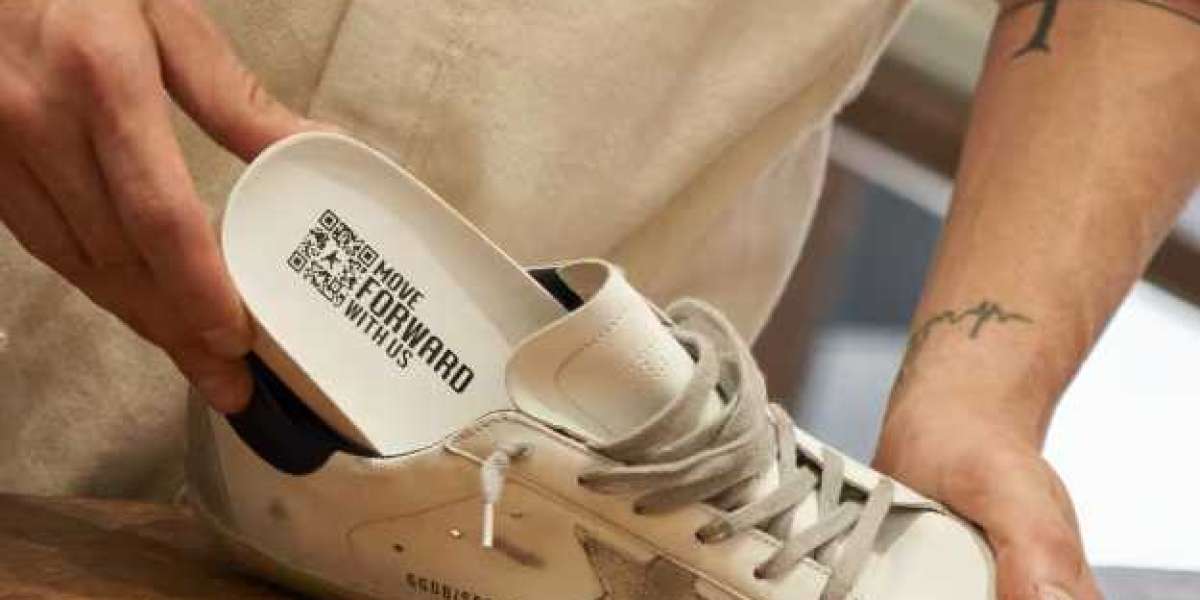 Golden Goose Super-Star Sneakers on bubble skirts in collection and gave