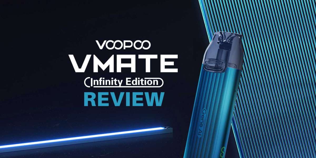 The Voopoo Vmate Infinity Pod Kit: Style, Performance, and Limitless Possibilities