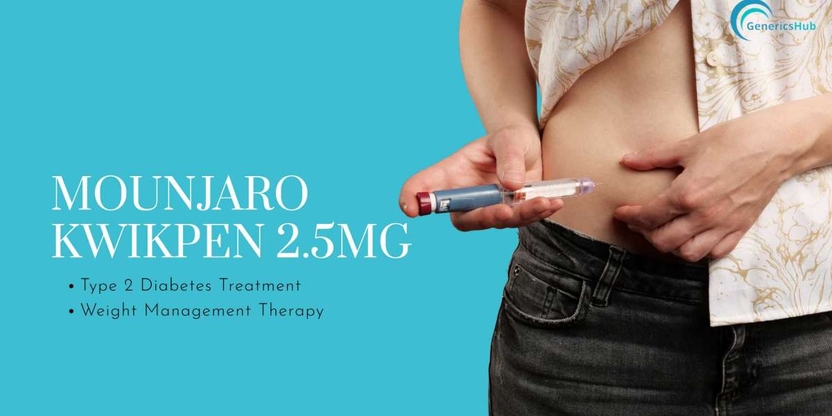Mounjaro KwikPen 2.5mg – A Modern Approach to Weight and Diabetes Management