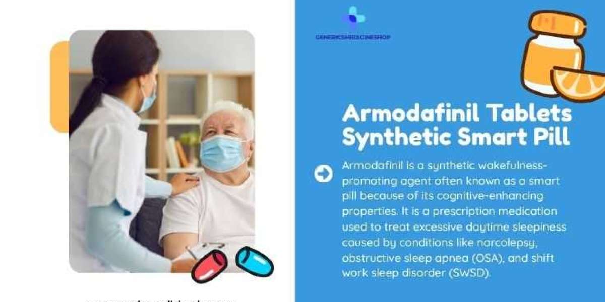 Armodafinil Tablet | Synthetic Smart Pill for Wakefulness & Focus