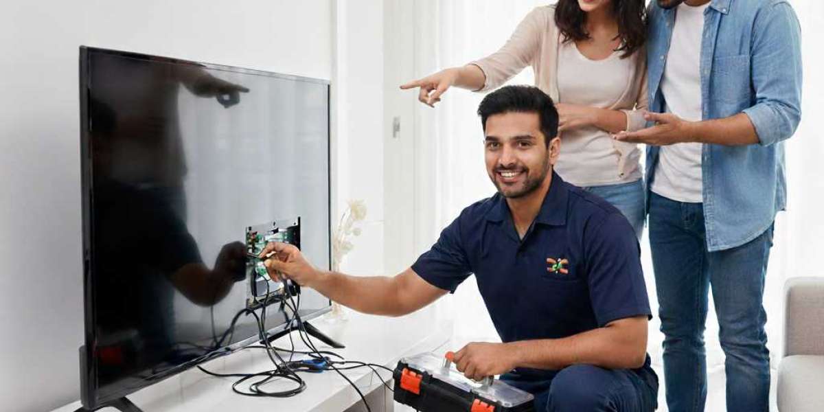 What types of TVs are repaired at the Lloyd TV Service Center?