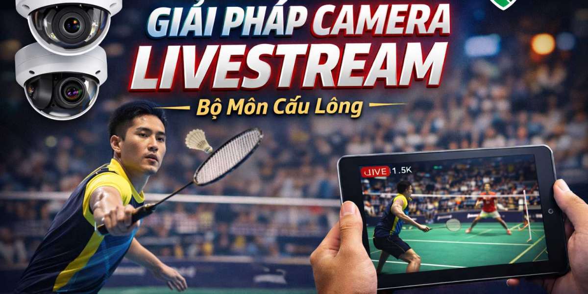 Giải pháp lắp đặt camera quan sát livestream cầu lông tại thành phố hồ chí minh