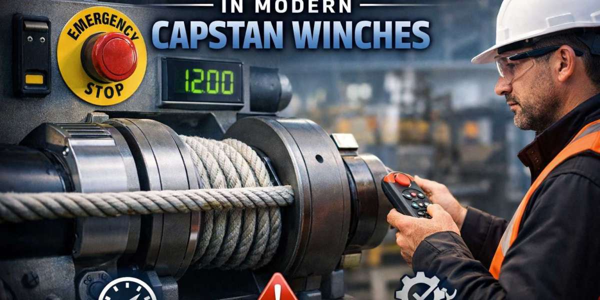 Safety Innovation‌s in Modern Capstan⁠ Winches and‌ Why They M⁠a‍tter Today