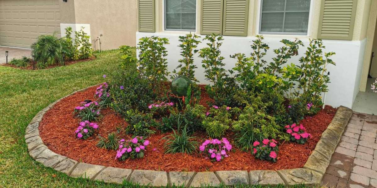 Concrete Border Edging Near Port St. Lucie, FL