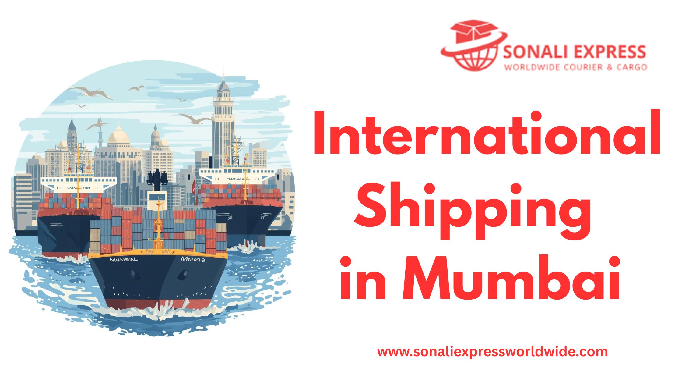 Affordable International Shipping from Mumbai