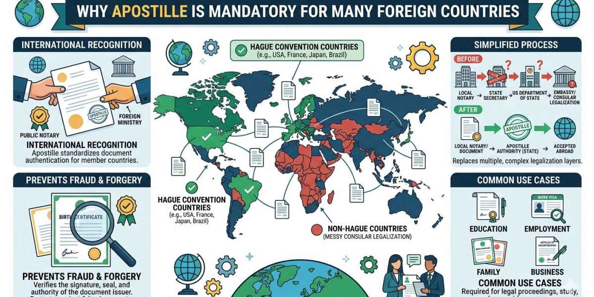 Why Apostille Is Mandatory for Many Foreign Countries