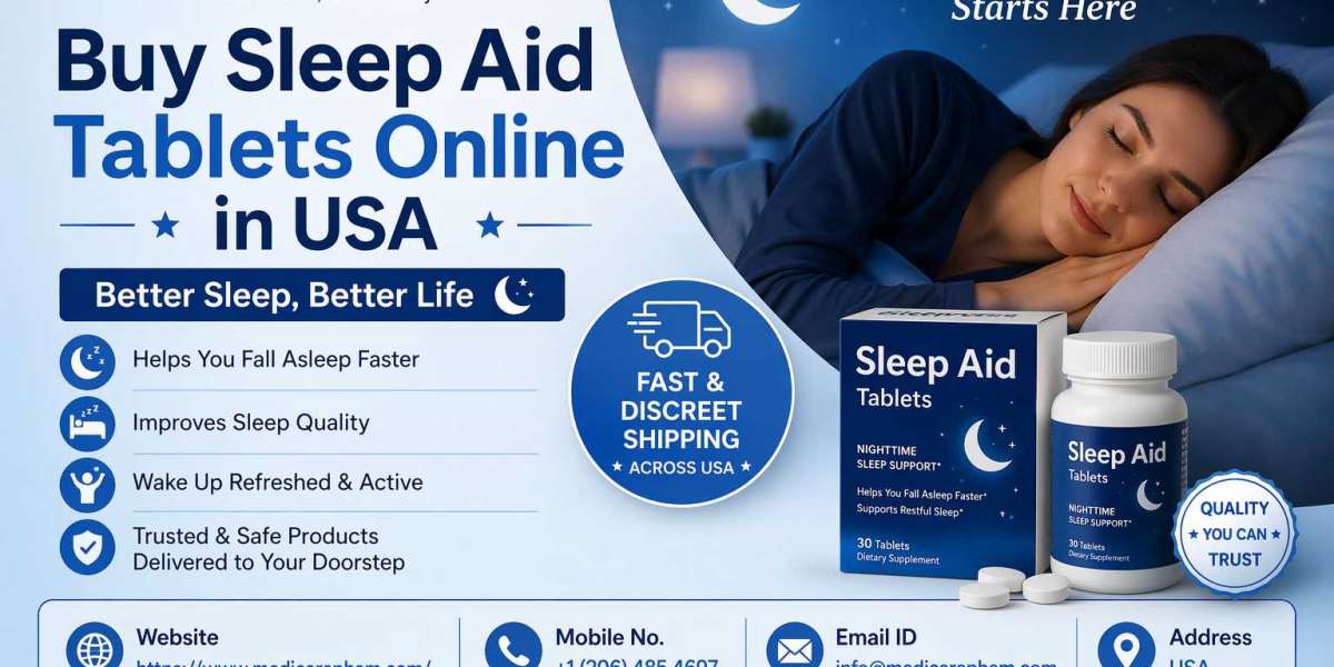 A Calm and Practical Guide to Buy Sleep Aid Tablets Online and Find Anxiety Medicine for Sale with MedicarePharm