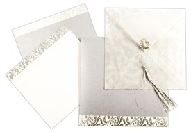 Paisley Pattern Wedding Invitations, Modern Paisley Wedding Cards